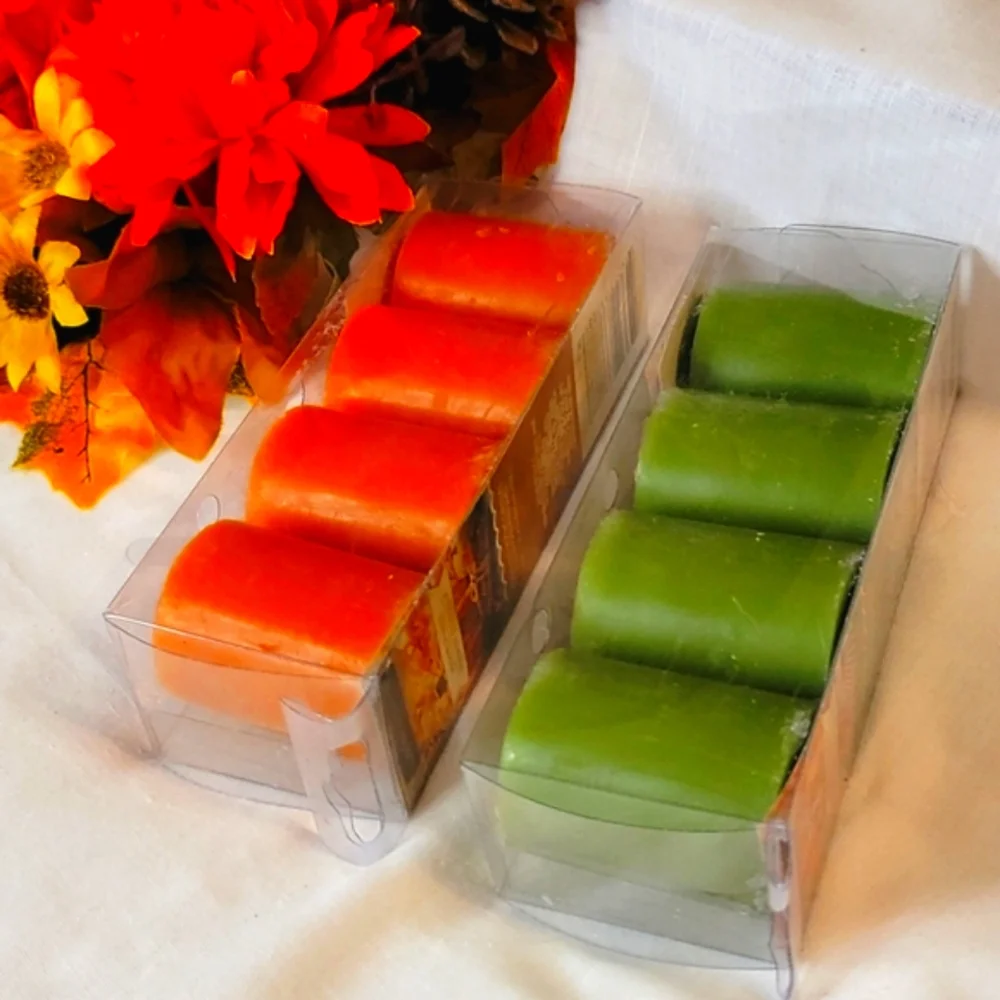 🍁🍂NEW 8 Luminessence Fall Harvest Votive Candles 🍁🍂